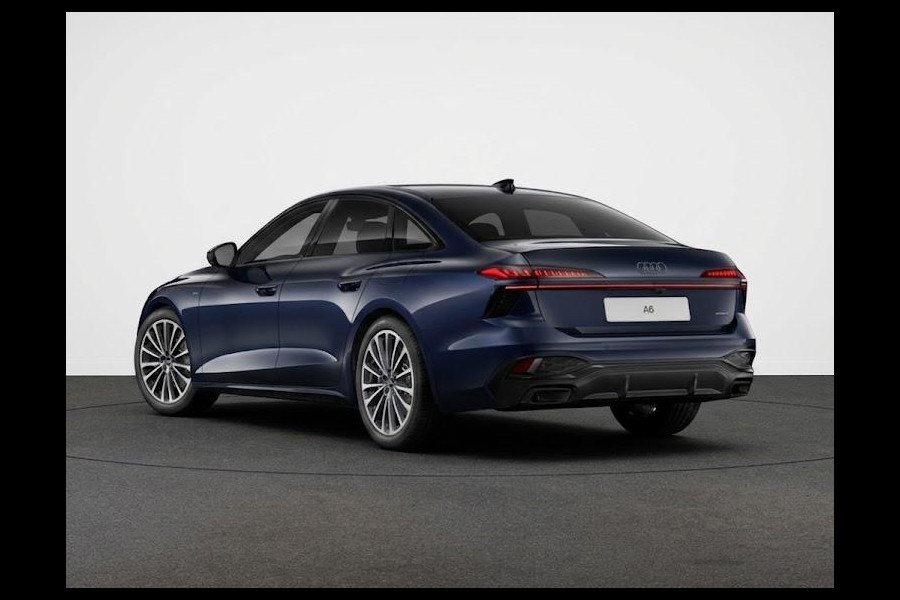 Audi A6 Limousine S edition e-hybrid 299 pk | Tech plus | Premium pakket | Exterieurpakket zwart | Achterklep elektrisch openend en sluitend |