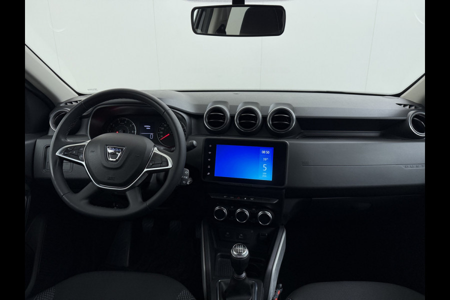 Dacia Duster 1.3TCe 131PK Prestige Trekhaak Navi Camera Apple Carplay Android Auto Ecc Bluetooth Cruise Control Pdc Dodehoek Signalering Isofix Privacy Glas Sidesteps Lmv ESP 1.500KG Trekgewicht Origineel Nederlandse Auto