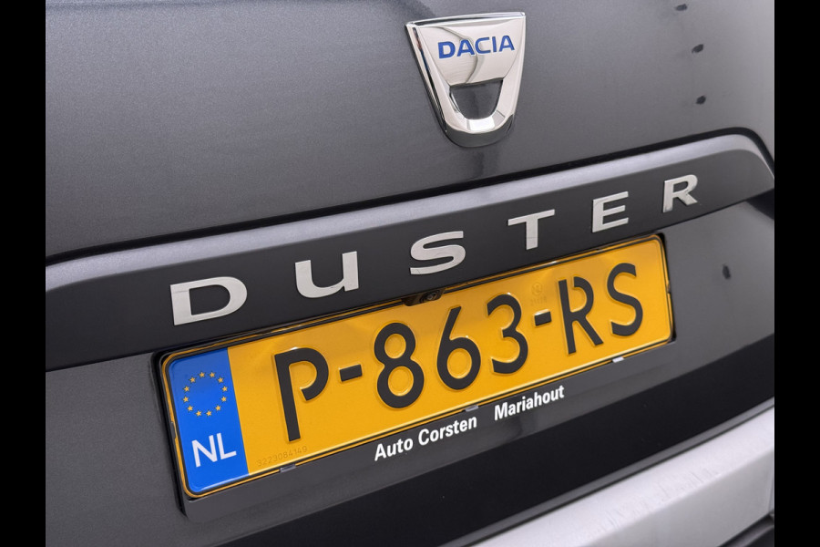 Dacia Duster 1.3TCe 131PK Prestige Trekhaak Navi Camera Apple Carplay Android Auto Ecc Bluetooth Cruise Control Pdc Dodehoek Signalering Isofix Privacy Glas Sidesteps Lmv ESP 1.500KG Trekgewicht Origineel Nederlandse Auto