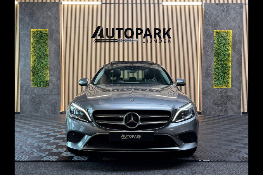 Mercedes-Benz C-Klasse 180 Business Solution AMG |PANO|360 CAM|KEYLESS|LANE ASSIST|AUTOPILOT|SFEERVERLICHTING|DODEHOEK|NL AUTO|NAP