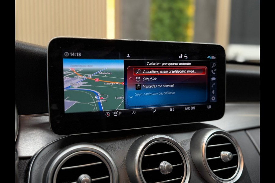 Mercedes-Benz C-Klasse 180 Business Solution AMG |PANO|360 CAM|KEYLESS|LANE ASSIST|AUTOPILOT|SFEERVERLICHTING|DODEHOEK|NL AUTO|NAP
