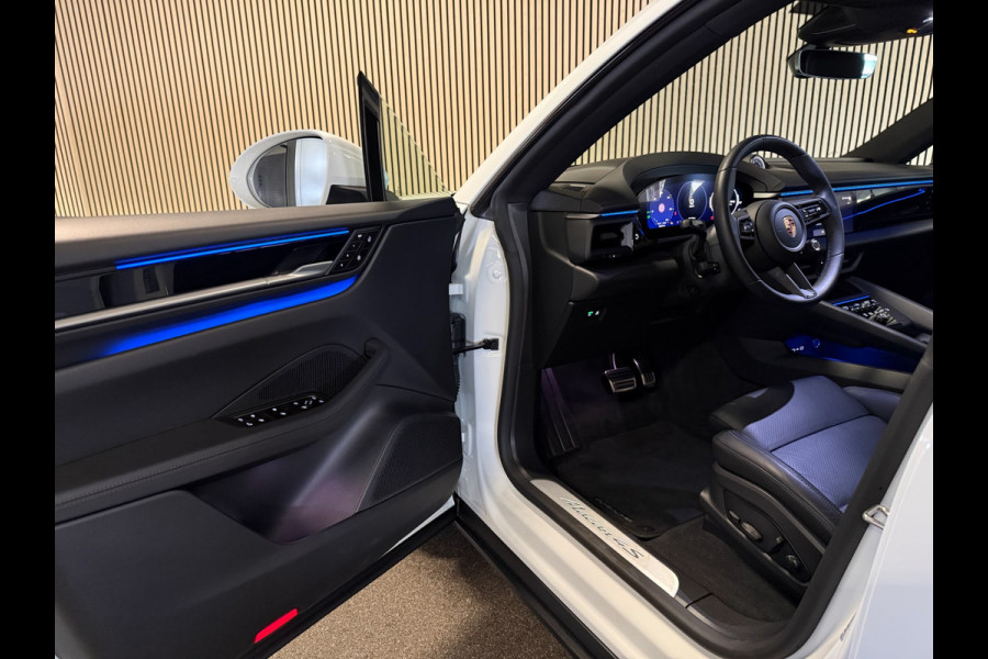 Porsche Macan 4S 100kWh 449PK-SOH 97%-LUCHTV.-PANO-HEAD UP-MATRIX-STOELEN 14 VOUDIG-VIERWIELSTURING-TREKHAAK