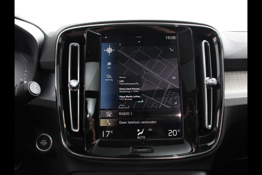 Volvo XC40 1.5 T4 Recharge Inscription Navigatie Apple Carplay/ Android Auto Camera Parkeersensoren achter Adaptive Cruise Control Full Led Virtual Cockpit Climate Control Lichtmetalen velgen