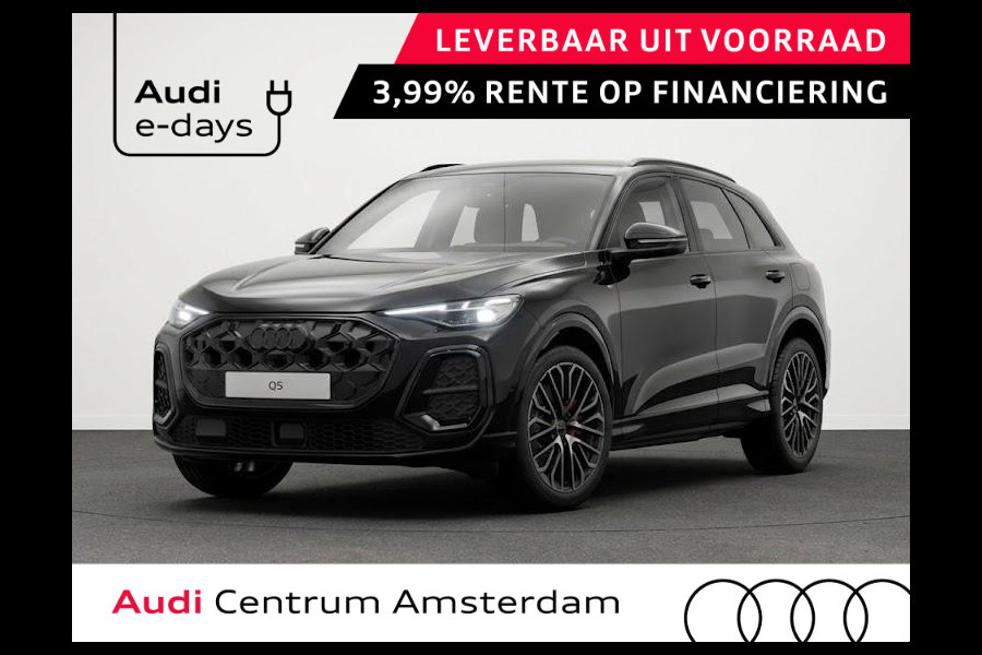 Audi Q5 S edition Competition e-hybrid 367 pk | Panorama-glasdak | Stoelventilatie voor | MMI experience plus met B&O | MMI bijrijdersdisplay |