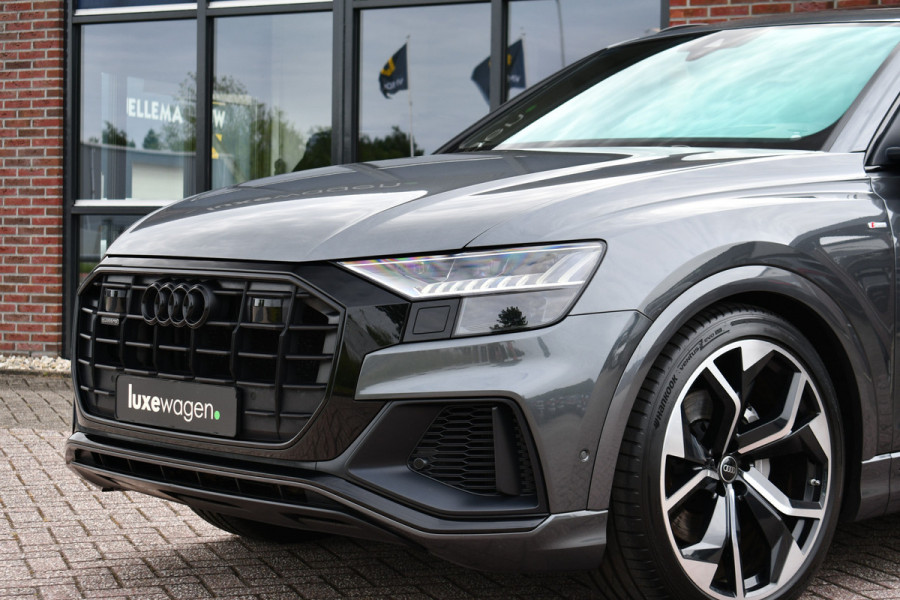 Audi Q8 50 TDI quattro S-Line Pano S-zetel B&O-high 23inch Trekh HUD ACC Alcantara