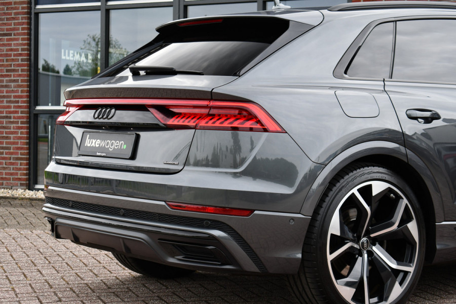 Audi Q8 50 TDI quattro S-Line Pano S-zetel B&O-high 23inch Trekh HUD ACC Alcantara
