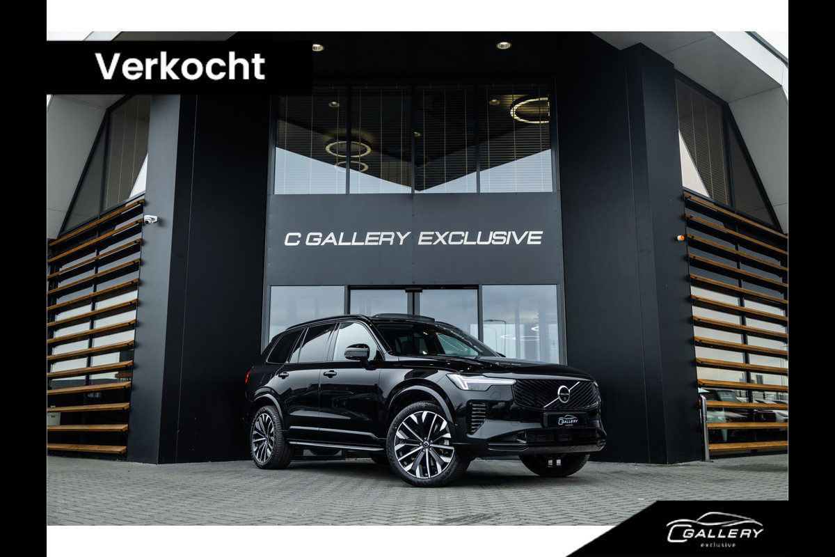 Volvo XC90 2.0 T8 Plug-in hybrid AWD Ultra Dark - Panorama | Luchtvering | H&K | Memory | 360 Camera