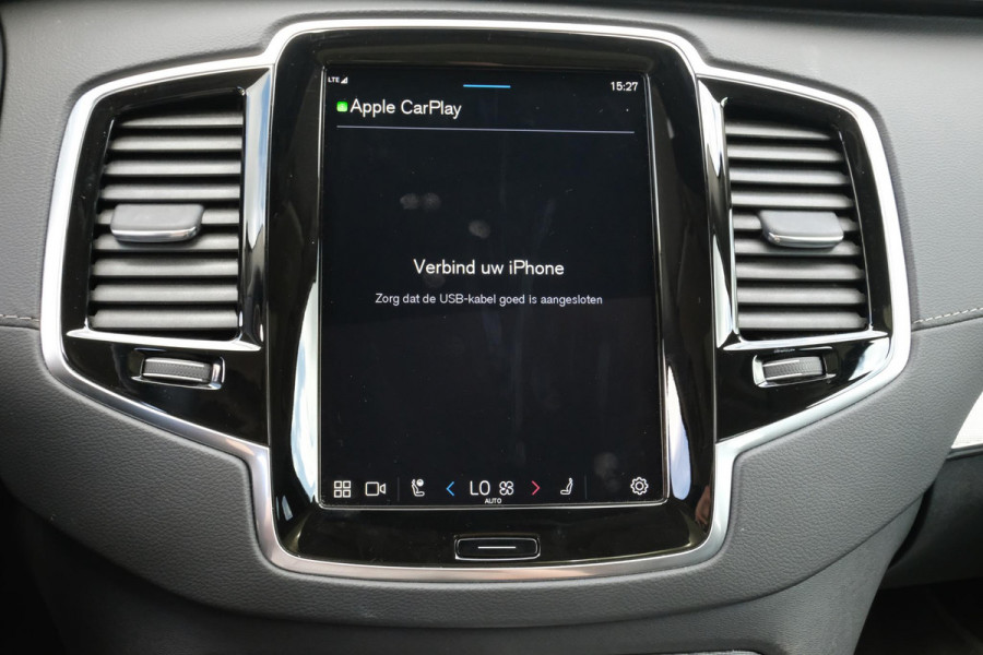 Volvo XC90 2.0 T8 Recharge AWD Plus Bright 455 PK | 7 Persoons | Lederen bekleding | Panorama dak | Harman Kardon | 360 Camera | Stoelverwarming voor en achter | Elek. Klep | Memory Seats