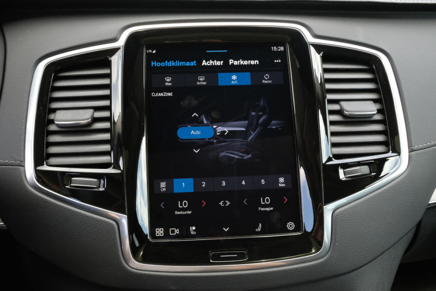 Volvo XC90 2.0 T8 Recharge AWD Plus Bright 455 PK | 7 Persoons | Lederen bekleding | Panorama dak | Harman Kardon | 360 Camera | Stoelverwarming voor en achter | Elek. Klep | Memory Seats