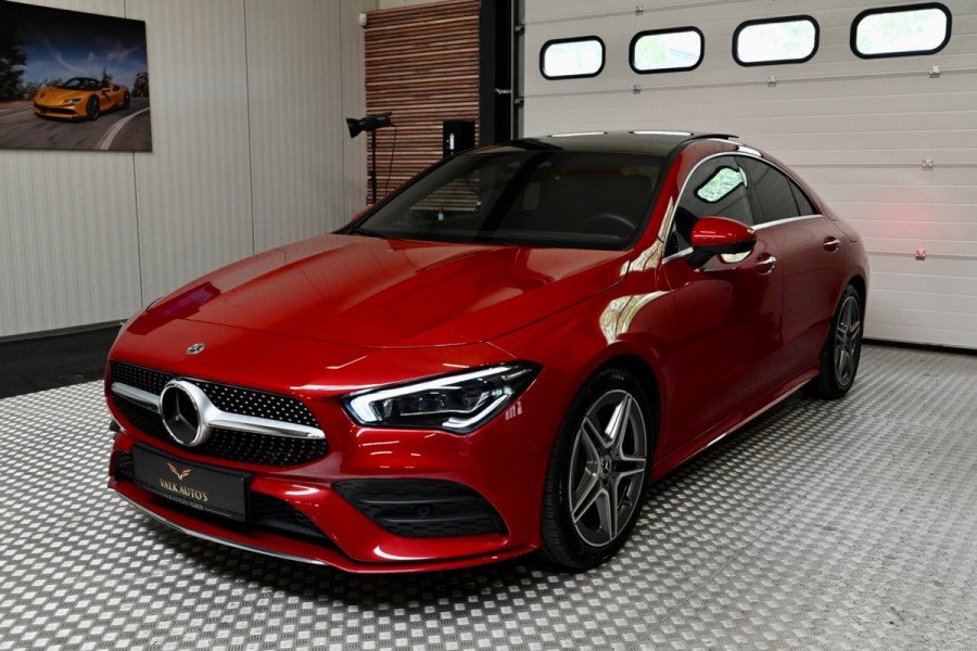 Mercedes-Benz CLA-Klasse 200 4-Matic AMG Line - 360 Camera - Distronic - Keyless Entry - Memory - Multibeam - Panorama -