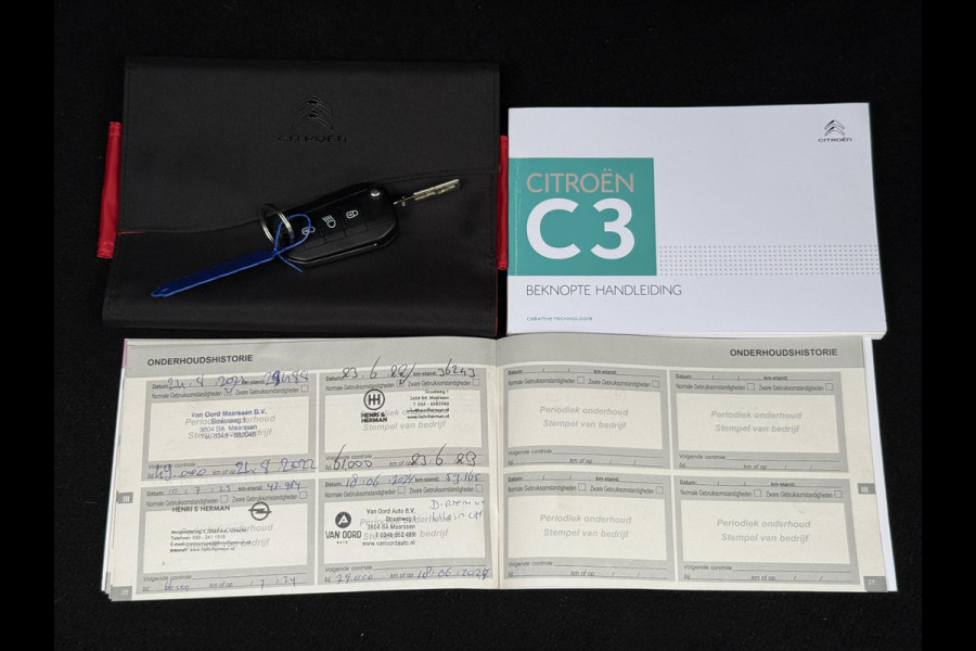 Citroën C3 1.2 PureTech S&S Shine 2e Eigenaar|Navi|Carplay|Camera|D-riem vv in 2024|Cruise|Clima|PDC|N.A.P|Nieuwe APK bij aflevering