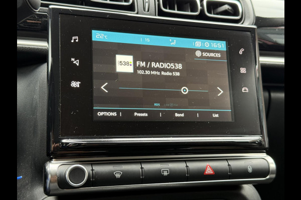 Citroën C3 1.2 PureTech S&S Shine 2e Eigenaar|Navi|Carplay|Camera|D-riem vv in 2024|Cruise|Clima|PDC|N.A.P|Nieuwe APK bij aflevering