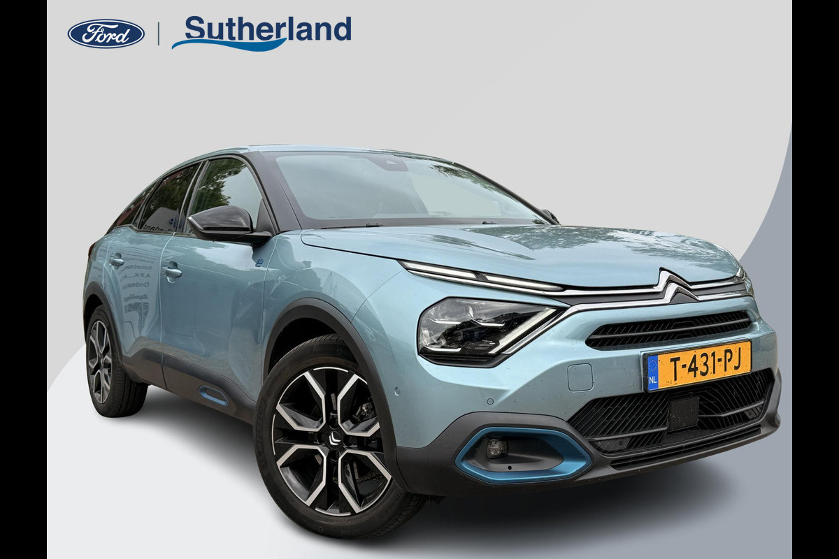 Citroën Ë-C4 Shine 50 kWh | 136pk | Adaptieve Cruise | Stoelverwarming | Head up Display | Achteruitrijcamera