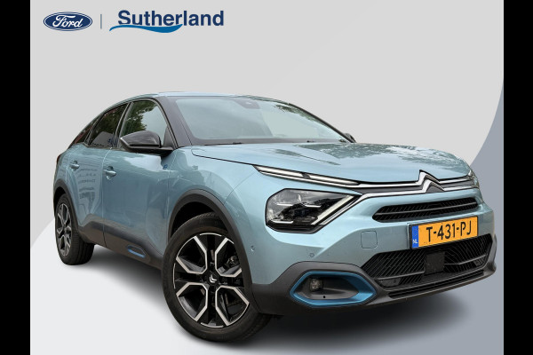Citroën Ë-C4 Shine 50 kWh | 136pk | Adaptieve Cruise | Stoelverwarming | Head up Display | Achteruitrijcamera