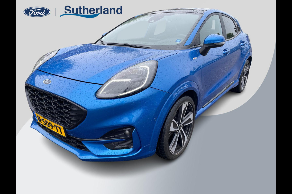 Ford Puma 1.0 EcoBoost Hybrid ST-Line X 155pk Trekhaak | Panorama dak | Adaptieve Cruise | Winterpack | Dodehoeksensoren | Elektrische Achterklep