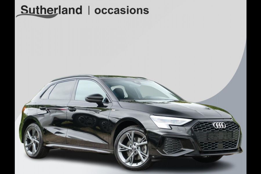 Audi A3 Sportback 40 TFSI e S edition 245 PK | S line | All-Season | Elektrische klep | Sportstoelen | Dodehoeksensoren | 18 inch | Stoelverwarming | Keyless | Dealer Onderhouden | Draadloos Laden