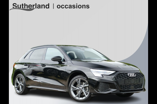 Audi A3 Sportback 40 TFSI e S edition 245 PK | S line | All-Season | Elektrische klep | Sportstoelen | Dodehoeksensoren | 18 inch | Stoelverwarming | Keyless | Dealer Onderhouden | Draadloos Laden