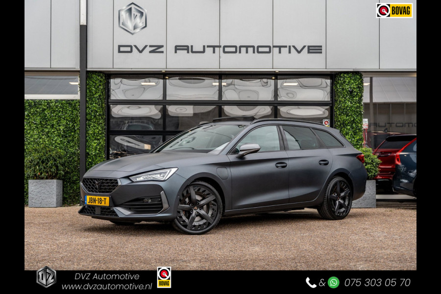 CUPRA Leon Sportstourer 1.4 e-Hybrid 245PK VZ Performance | Pano | Leder | Camera | Matte Grey