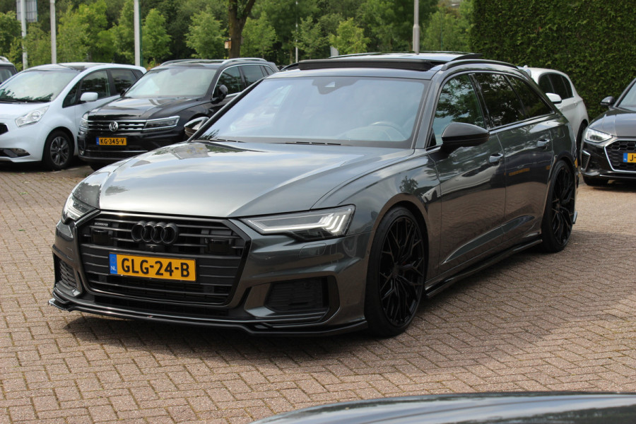 Audi A6 Avant 55 TFSI e quattro Competition / Trekhaak / Panoramadak / 360Camera / Head-up / RS Seats / Softclose / Matrix LED / 20'' / Keyless / CarPlay / Dodeheok / DAB / Cruise Control Adaptief