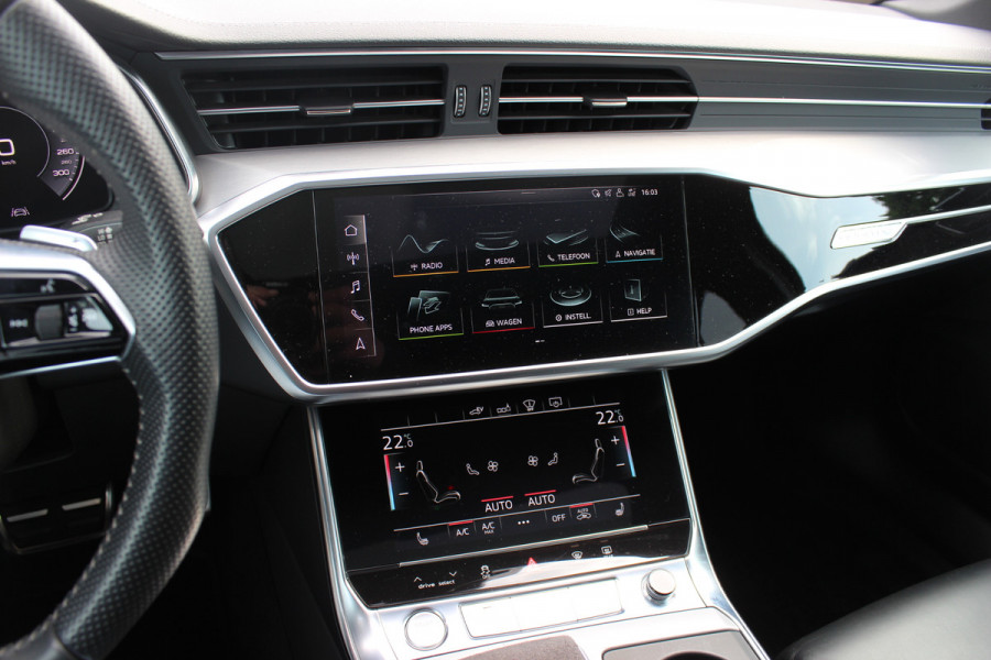 Audi A6 Avant 55 TFSI e quattro Competition / Trekhaak / Panoramadak / 360Camera / Head-up / RS Seats / Softclose / Matrix LED / 20'' / Keyless / CarPlay / Dodeheok / DAB / Cruise Control Adaptief