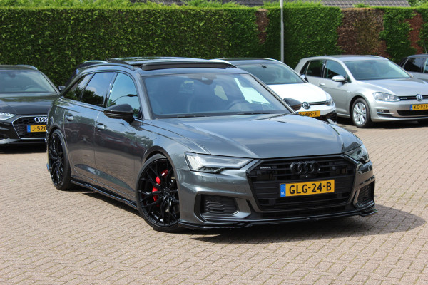 Audi A6 Avant 55 TFSI e quattro Competition / Trekhaak / Panoramadak / 360Camera / Head-up / RS Seats / Softclose / Matrix LED / 20'' / Keyless / CarPlay / Dodeheok / DAB / Cruise Control Adaptief