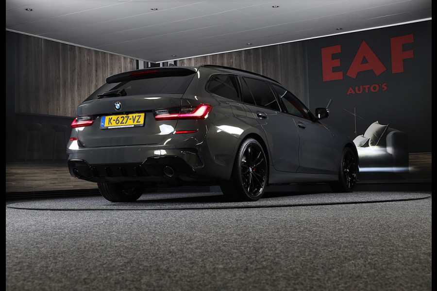 BMW 3 Serie Touring 320e M Line / Carbon / Bruin Leder / Navi / Camera / Cruise Control / F1 / Open Panorama / Led / Pdc / 19 Inch