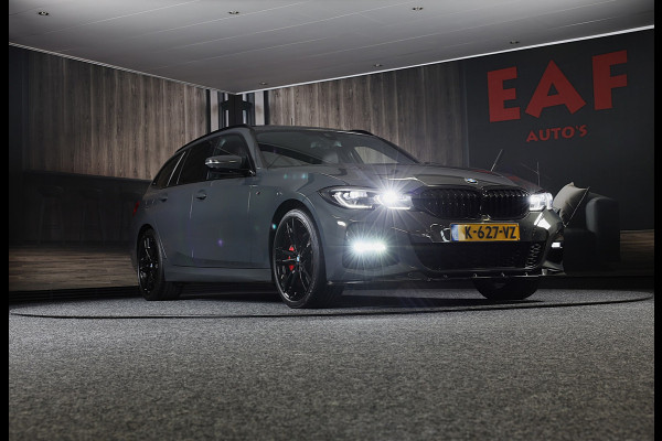 BMW 3 Serie Touring 320e M Line / Carbon / Bruin Leder / Navi / Camera / Cruise Control / F1 / Open Panorama / Led / Pdc / 19 Inch