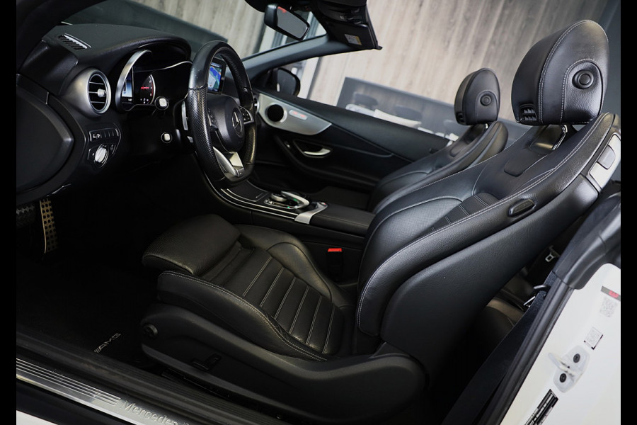 Mercedes-Benz C-Klasse Cabrio 180 AMG Line / AUT / AIRSCARF / 360 Camera / Leder / Navi / Ecc / Led / Pdc / Allu Velgen