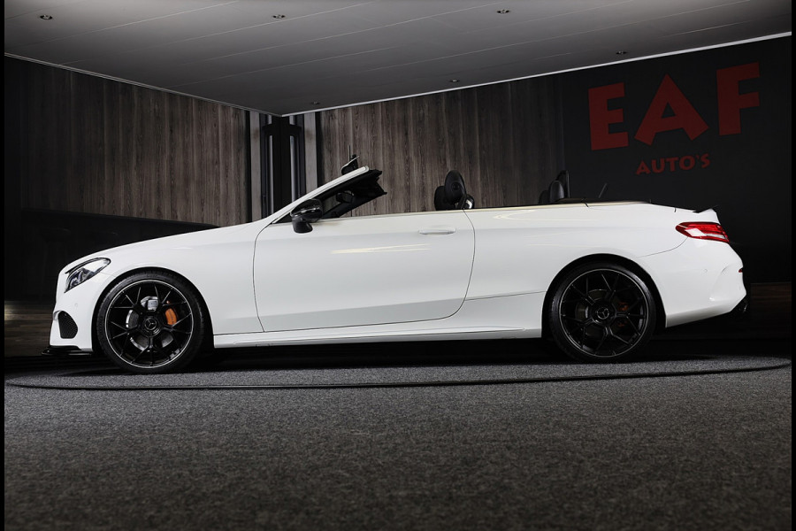 Mercedes-Benz C-Klasse Cabrio 180 AMG Line / AUT / AIRSCARF / 360 Camera / Leder / Navi / Ecc / Led / Pdc / Allu Velgen