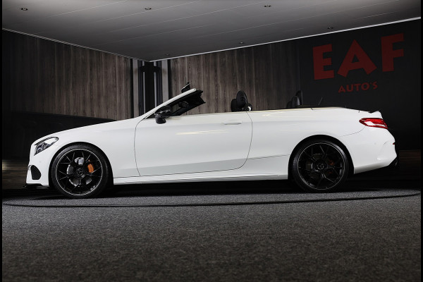 Mercedes-Benz C-Klasse Cabrio 180 AMG Line / AUT / AIRSCARF / 360 Camera / Leder / Navi / Ecc / Led / Pdc / Allu Velgen