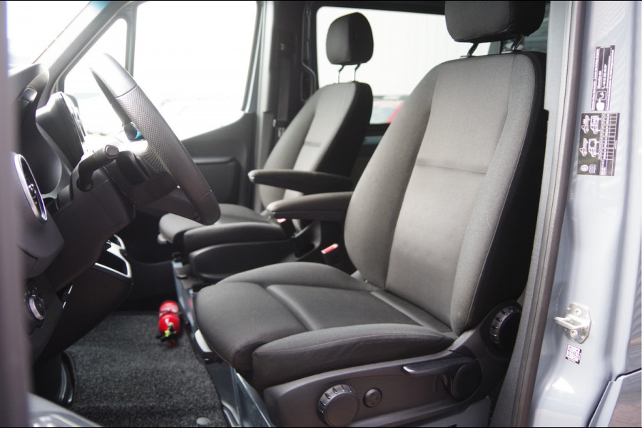 Mercedes-Benz Sprinter 317 1.9 CDI L2H1 DC-6P, AUT. FACELIFT, 3.5T TREKHAAK, LED, CAMERA, NAVI, CRUISE, MF STUURWIEL, MISTLAMPEN, DUBBELE CABINE, DUBBE