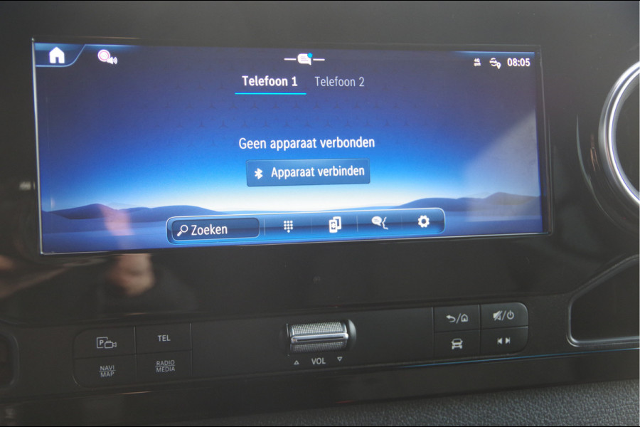 Mercedes-Benz Sprinter 317 1.9 CDI L2H1 DC-6P, AUT. FACELIFT, 3.5T TREKHAAK, LED, CAMERA, NAVI, CRUISE, MF STUURWIEL, MISTLAMPEN, DUBBELE CABINE, DUBBE