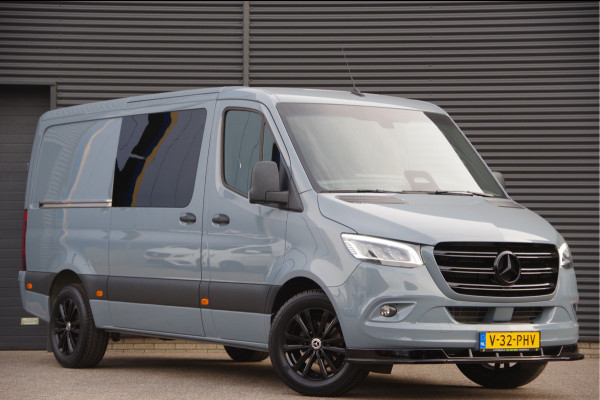 Mercedes-Benz Sprinter 317 1.9 CDI L2H1 DC-6P, AUT. FACELIFT, 3.5T TREKHAAK, LED, CAMERA, NAVI, CRUISE, MF STUURWIEL, MISTLAMPEN, DUBBELE CABINE, DUBBE