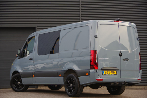 Mercedes-Benz Sprinter 317 1.9 CDI L2H1 DC-6P, AUT. FACELIFT, 3.5T TREKHAAK, LED, CAMERA, NAVI, CRUISE, MF STUURWIEL, MISTLAMPEN, DUBBELE CABINE, DUBBE