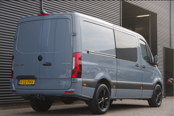 Mercedes-Benz Sprinter 317 1.9 CDI L2H1 DC-6P, AUT. FACELIFT, 3.5T TREKHAAK, LED, CAMERA, NAVI, CRUISE, MF STUURWIEL, MISTLAMPEN, DUBBELE CABINE, DUBBE