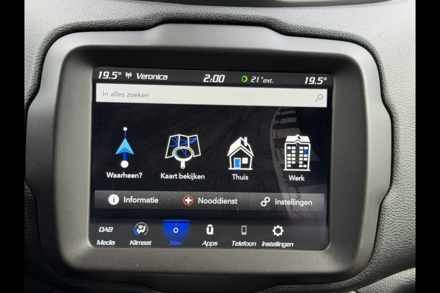 Jeep Renegade 1.3T Limited | Camera | Trekhaak | Automaat | Navigatie | Airconditioning | Adaptive Cruise control