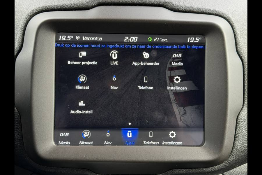 Jeep Renegade 1.3T Limited | Camera | Trekhaak | Automaat | Navigatie | Airconditioning | Adaptive Cruise control
