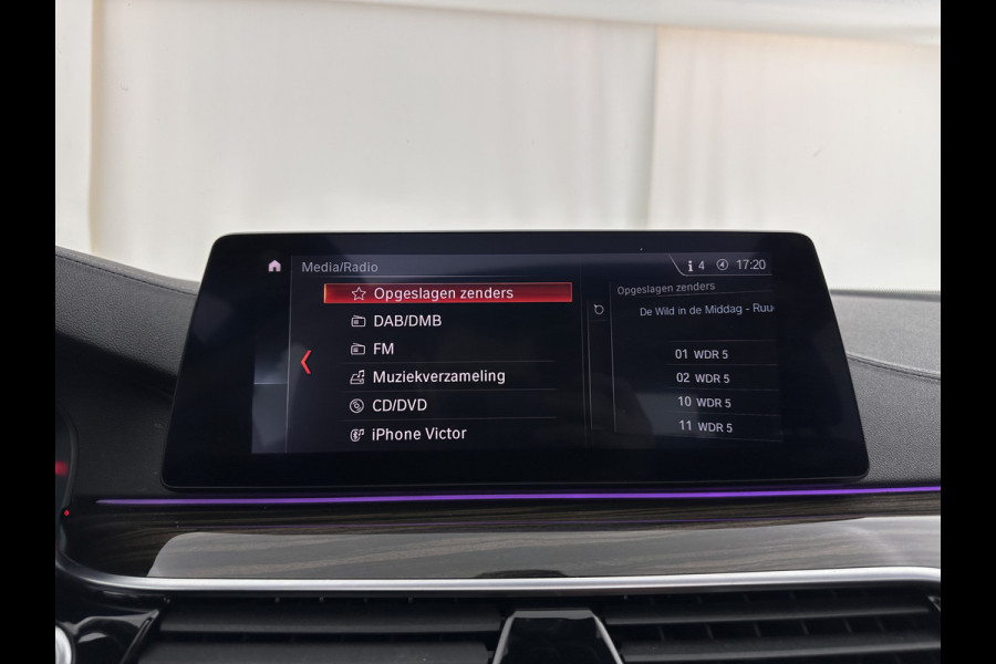 BMW 5 Serie 530e iPerformance High Executive (Plug-in) Aut.*PANO | LEATHER | FULL-LED | TOPVIEW | KEYLESS | HARMAN/KARDON | BLINDSPOT | MEMORY-PACK | HEATED-COMFORTSEATS | DIGI-COCKPIT | AMBIENTLIGHT | NAVI-FULLMAP | 20''ALU*