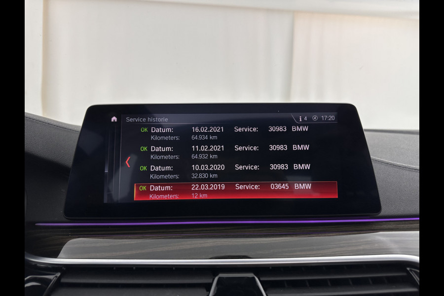 BMW 5 Serie 530e iPerformance High Executive (Plug-in) Aut.*PANO | LEATHER | FULL-LED | TOPVIEW | KEYLESS | HARMAN/KARDON | BLINDSPOT | MEMORY-PACK | HEATED-COMFORTSEATS | DIGI-COCKPIT | AMBIENTLIGHT | NAVI-FULLMAP | 20''ALU*