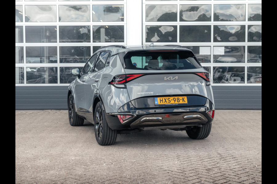 Kia Sportage 1.6 T-GDi Plug-in Hybrid AWD Dark Edition l Lederlook bekleding l Stoel Stuur verwarming l Dark chrome accenten l