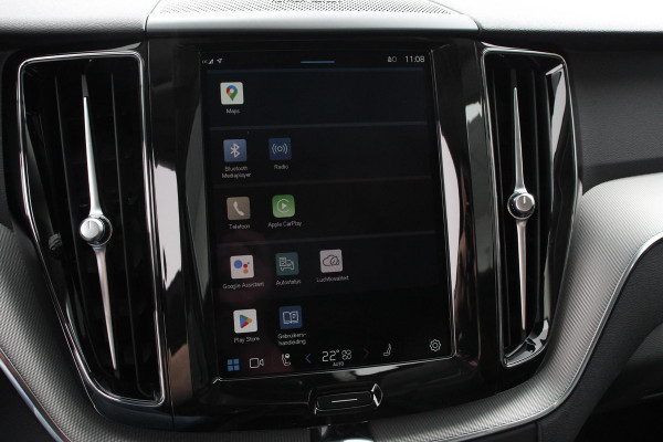 Volvo XC60 2.0 T6 Plug-in hybrid AWD Plus Dark Automaat Leder Navigatie Google Harman Kardon Panorama dak Lichtmetalen Velgen 19" Dab Stoelverwarming Camera Led