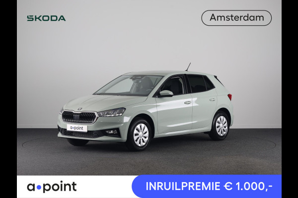 Škoda Fabia Selection 1.0 TSI 95 pk 5 vesn. Hand | Getint glas achter