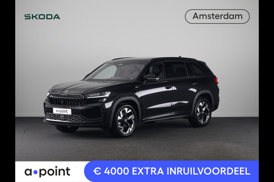 Škoda Kodiaq 1.5 TSI PHEV Sportline Business 204pk | Panoramadak | Trekhaak | Light & View | Adaptief onderstel | Canton Sound | Head-up | Blind Spot |