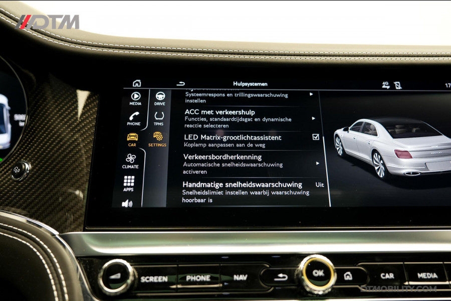 Bentley Flying Spur 6.0 W12 Mulliner | Black Line | Illuminated Flying B | Naim Audio