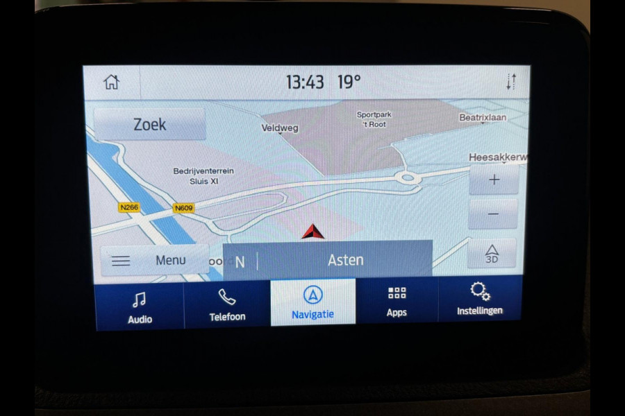 Ford Transit Connect 1.5 EcoBlue L2 Trend Airco Navigatie Parkeersensoren Camera Cruise Control Lichtmetalen velgen 3 Zits