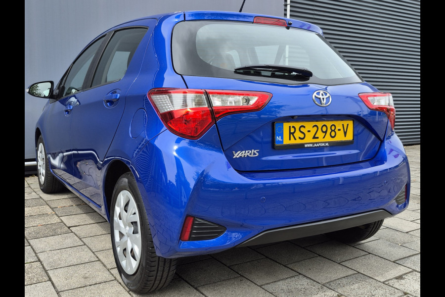 Toyota Yaris BWJ 2018 | 1.0 VVT-i 70PK Aspiration | CLIMA | NAVI | CAMERA A | EL RAMEN | EL SPIEGELS | LEDEREN STUUR |