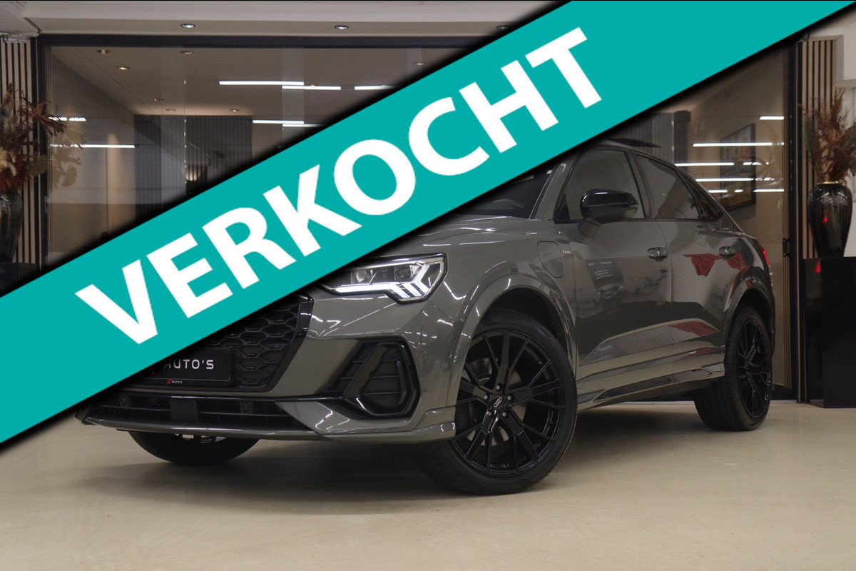 Audi Q3 Sportback 45 TFSI e 3X S-Line /PANO/CARPLAY/KEYLES/STOELV/VOL