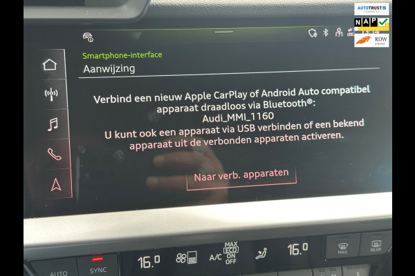 Audi A3 Sportback 30 TFSI S edition ACC | STOELVERW. | APPLE CARPLAY