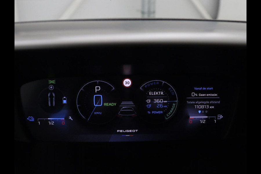 Peugeot 308 1.6 HYbrid 180 Allure Pack Business | SOH 93,8% | Trekhaak | Adaptive cruise | Half leder | Camera | Carplay | Navigatie | Keyless | Full LED | Parkeerhulp | Climate control | PHEV | Plug In