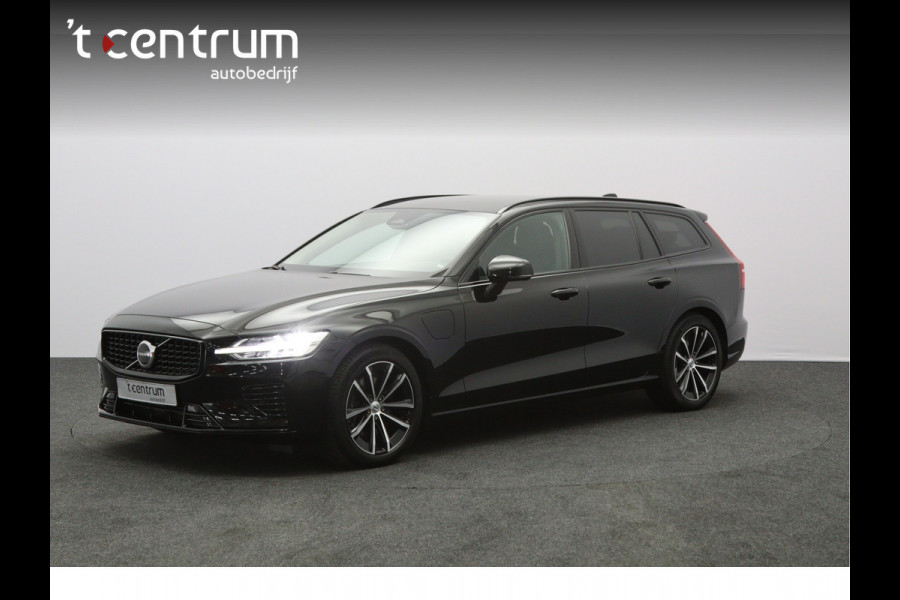 Volvo V60 2.0 T6 350 PK Plug-in hybrid AWD Plus Dark Long Range, Trekhaak, Camera, Winterpakket, Leder, Memory